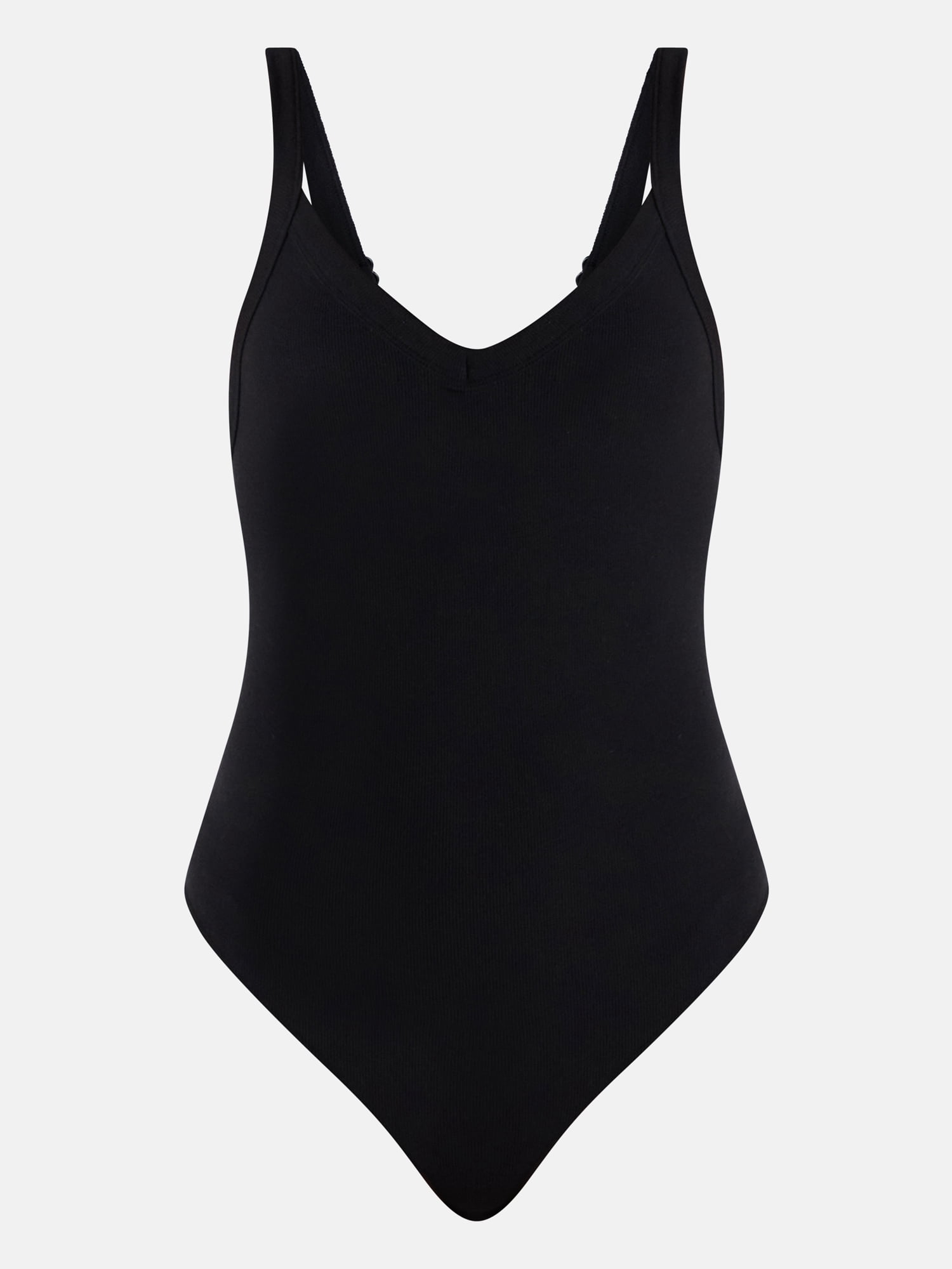 No Boundaries Seamless V Neck Bodysuit, Women's XXS-XXL