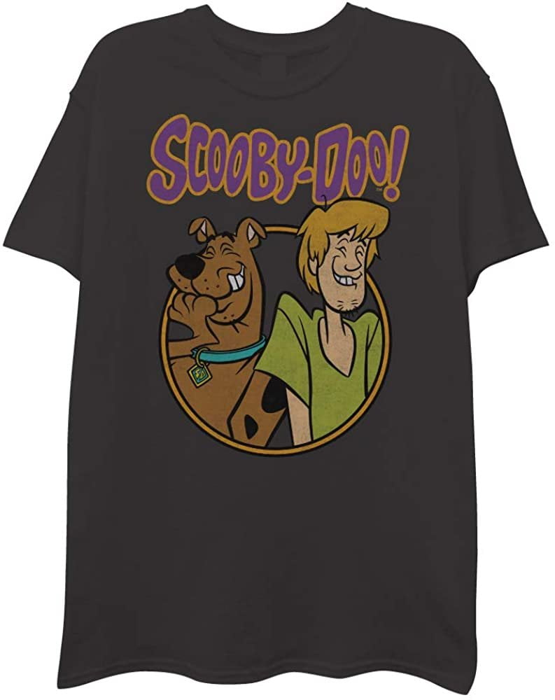 Scooby Doo Mens' Throwback TShirt Black