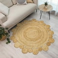 thumbnail image 2 of Flower Round Rug, 2 of 3
