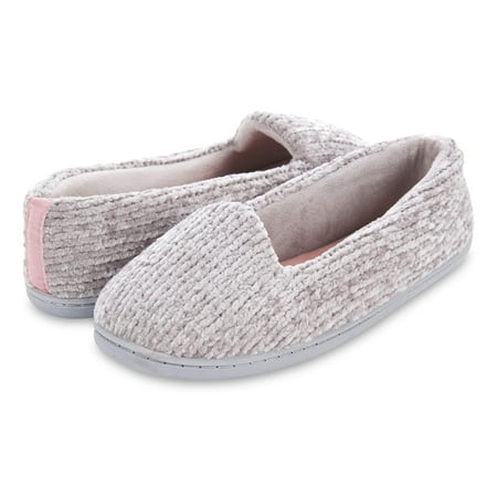 

Women’s Rose Chenille Closed-Back Slippers