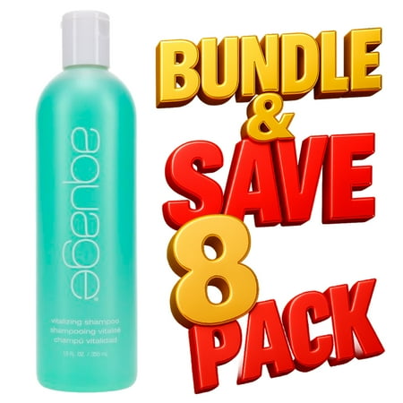 Aquage Vitalizing Shampoo 12 oz - Pack of 8 (Bundle & Save)