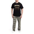 thumbnail image 5 of CafePress - Hockey Grandpa Men's Dark Pajamas - Men's Dark Loose Fit Cotton Pajama Set, 5 of 7