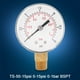 thumbnail image 5 of Mini manómetro de baja presión para combustible, aire, aceite o agua, 0-15 psi/0-1 bar BSPT, 5 of 8