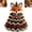 U5-Fox, variant on Crochet Animal Christmas Tree DIY Kit Christmas DIY Crochet Kit for Beginners Handmade Christmas Ornament Craft Supplies Holiday Decor Gift for Adults Craft Lovers,Dog
