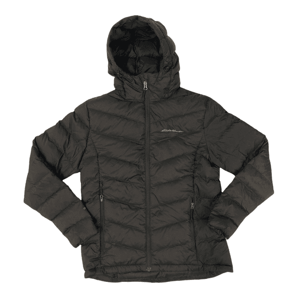 Eddie Bauer Women's Zip Up Microlight Quilted Down Packable Hooded ...