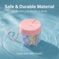 thumbnail image 4 of 7 in 1 Pill Dispenser, Pill Bottle Organizer with 7 Large Compartments, Cute Pill Box for Travel, 4 of 5