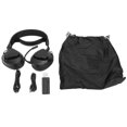 thumbnail image 1 of Wired Gaming Headset with 2.4GHz Receiver, Bluetooth, 4 Modes, Adjustable Headband, Rotatable, Lightweight, Wireless, Black and Red, 1 of 4
