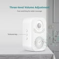 thumbnail image 4 of MYG for Smart Door Chime Visitor Greeting Security Alarm Motion Sensor Detector with Adjustable Volume 19 Chinese 1 English Recording for Home Business Shop Elderly Patient, 4 of 10