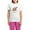 With Pink Pant, variant on CafePress - Basset Heart Balloon Women's Light Pajamas - Women's Short Sleeve Print T-Shirt and Pants Light Cotton Pajama Set
