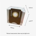 thumbnail image 4 of Bolsa de polvo de 20 piezas para S8 S8 + máquina automática de recolección y barrido de polvo, Robot, hogar inteligente, reemplazable Hy, 4 of 5