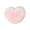 Pink-PK-home supplies, variant on LEFTHIGH Home Faux Wool Long-Pile Heart Shaped Throw Pillow with Polypropylene Insert - Soft Plush Sofa Cushion for Bedroom Living Room Gift Christmas Gifts