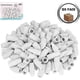thumbnail image 3 of White pencil eraser tops, 120 pieces, eraser caps for pencils, pencil top erasers, white pencil erasers, white, 3 of 5