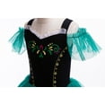 thumbnail image 3 of Toddler Girls Witch Ballet Dress Kids Princess Leotards Tutu Skirted Dancewear Halloween Christmas Party Dresses 3-8Y, 3 of 7
