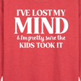 thumbnail image 2 of Instant Message - I've Lost My Mind - Women's Lightweight French Terry Pullover, 2 of 6