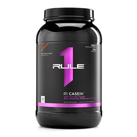 R1 Casein, Rule 1 Proteins (Chocolate Fudge, 28 Servings)