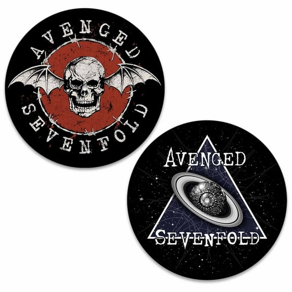 Avenged Sevenfold - Skull / Space Slipmat (2pc set) - 12?