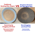 thumbnail image 4 of 5-in. KINGDOM ABRASIVE 1200-Grit Pro-Net Discs with Free Pad Protector (20-Pack), 4 of 9