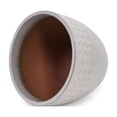 thumbnail image 6 of S-HOME Set of 3  Antique White Ceramic Planters, 15" 12" 9" Modern Flower Pots for Indoor/Outdoor, 6 of 11