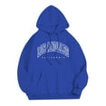 thumbnail image 3 of LUOGENLI Chandails à Capuche pour Hommes Graphique Mode Homme Décontracté Lettre Partie Imprimée Chandail à Capuche à Enfiler Manches Longues Chandail à Capuche à Fermeture Éclair Chandails à Capuche pour Hommes Graphique Anime Blue1 Taille TTTG, 3 of 5