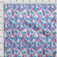 thumbnail image 4 of oneOone Cotton Silk Pink Fabric Floral Craft Projects Decor Fabric Printed By The Yard 42 Inch Wide, 4 of 5