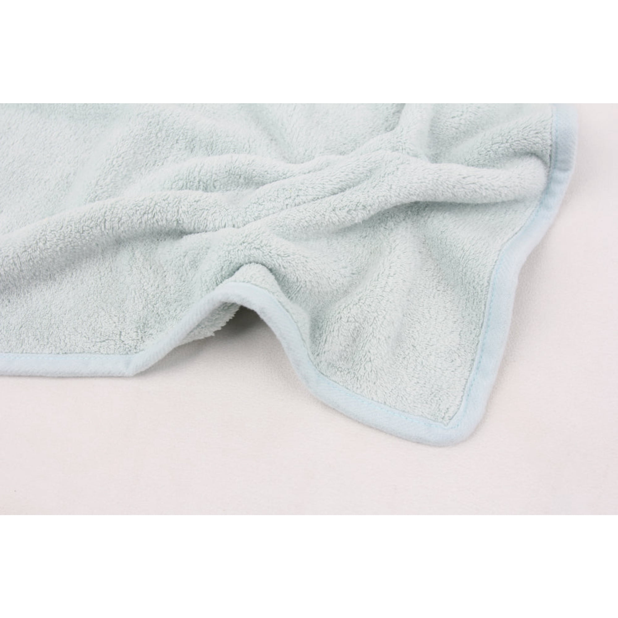 Fabreware FBT-001-G-7 Sprout Green Coral Fleece-Bath Towel -6 Pc