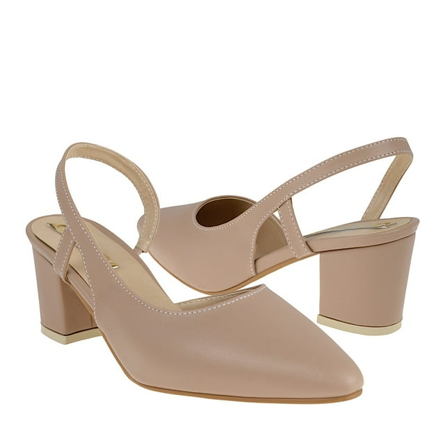 Tacones Dama Stylo 1628 Simipiel Beige