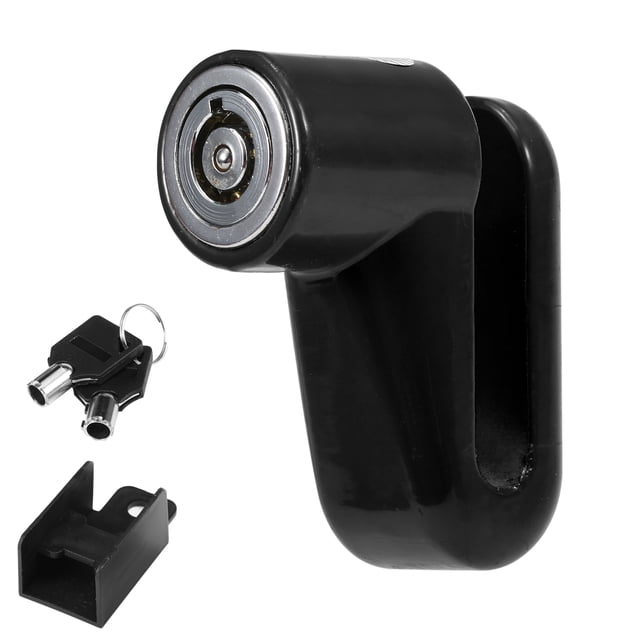 Graflsoa Verrou de Frein à Disque pour Vélo de Montagne Robuste - Antivol, Étanche, Antirouille, Résistant à la Scie et au Cisaillement - Options Rouge/noir/bleu - Conception Compacte et Légère