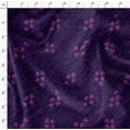 thumbnail image 2 of Soimoi Polyester Fleece Blue Fabric By the Yard - 56 Inch Wide - Stripe & Floral Pattern Textile - Modern and Chic Patterns for Trendy Apparel Printed Fabric, 2 of 6