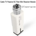 thumbnail image 3 of High-quality new cable TV passive fiber mini receiver module 1550nm SC/APC to F-head FTTH passive optical receiver adapter, 3 of 5