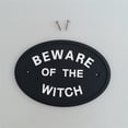 thumbnail image 4 of 1pc TENGA CON de pared House Letras bncas Sunnimix CUIDADO CON LA MUESTRA DE WITCHL WALL, 4 of 8