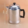 thumbnail image 3 of HBFAGFB 9-10 Cup Stainless Steel Coffee Percolator Pot for Home, Camping Travel, 3 of 3