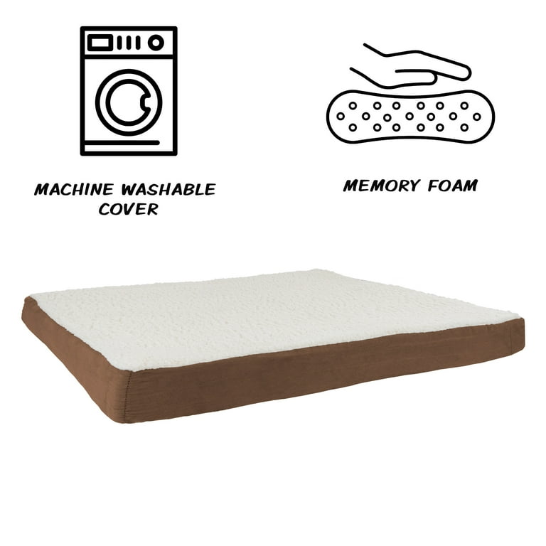 Petmaker orthopedic top sherpa dog bed