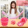 thumbnail image 2 of Cubo de gelatina Slime Azeperoy prefabricado de color rosa melocotón, brillante, 2 of 7