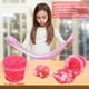 thumbnail image 2 of Cubo de gelatina Slime Azeperoy prefabricado de color rosa melocotón, brillante, 2 of 7
