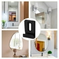 thumbnail image 2 of Clips de Miroir Robustes en Acier Inoxydable pour Décoration de Maison 4 Pcs, 2 of 9
