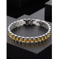 thumbnail image 1 of Pulsera Acero Inoxidable Combinada, 1 of 6
