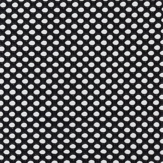 Tissu en Maille Cargo 9009 de 48 Po en Maille de Nylon Tricotée et Résine, Noir