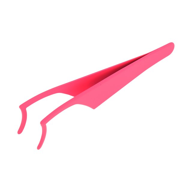 Ofertas Únicas 1 Pc Rizador de Pestañas Portátil para Baño Rojo Rosa Acero Inoxidable