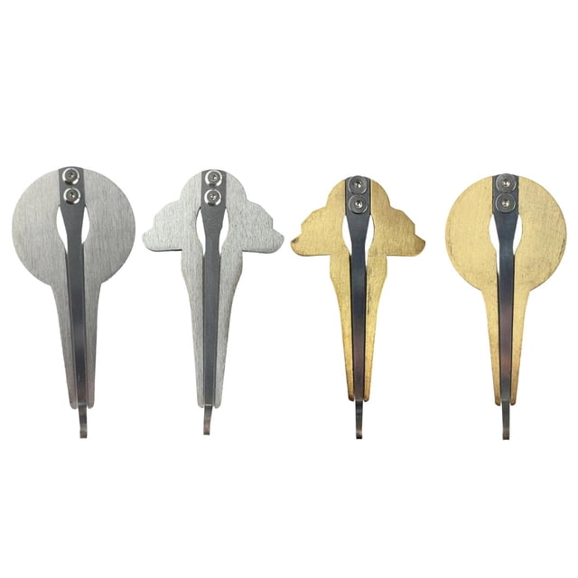 Arpa de boca de 4 piezas, arpa mongola rusa, compacta, fácil de tocar, sonido hermoso, instrumento de música de metal para principiantes, portátil