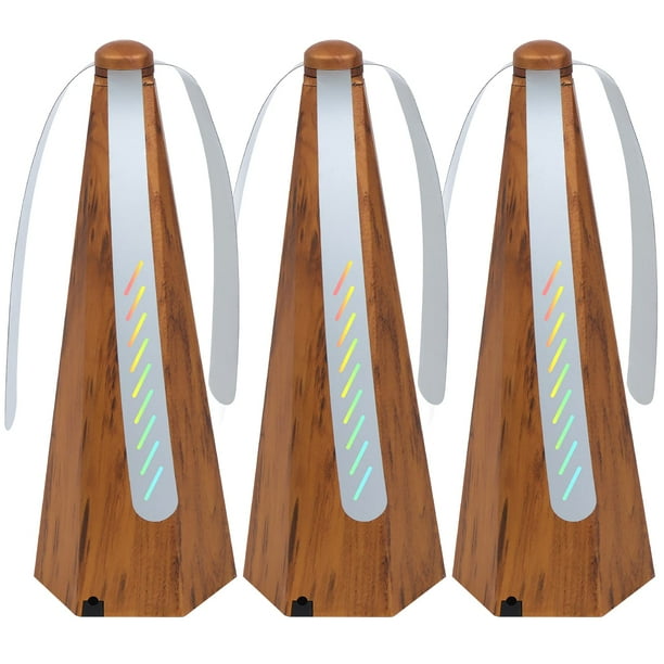 PIAOPIAONIU Ventilador de Mosca para Mesas, Ventilador de Mesa portátil de Grano de Madera, para Exteriores, 3 Piezas