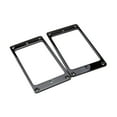 thumbnail image 3 of Milaget 2 Pieces Guitar Pickup Frame Humbucker Pickup Rings for Electric Guitar Part Black, 3 of 9