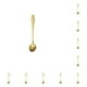 thumbnail image 2 of Kearding Stainless Steel Stirring Spoon Wine Stick Club Stirrer Bar Drinkware Spoons Mixing Tool Drinking for Home Kitchen Nightclub Pantalón Corto Rosa Dorada 10Conjunto, 2 of 6