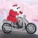 thumbnail image 3 of Tarjeta De Felicitación Tridimensional De La Motocicleta De Papá Noel Regalo De Navidad Único Tarjeta Creativa Del Día De Navidad En 3D Con Forma Bonita Para Cumpleaños Boda Navidad Methold EL011764-00, 3 of 6