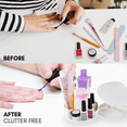 thumbnail image 2 of 6 Pcs Nail Polish Holder for Nails, Makartt Nail Arm Rest Manicure Supplies, Nail Art Tool for Pedicure with Multi Angle & Polish Trays,Nail supplies for Salon Home DIY, 2 of 9