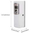 thumbnail image 2 of Rupoun Automatic Air Freshener Dispenser - Electric LCD Spray Aroma Machine for Home and Office, Wall Mounted or Desktop White Fragrance Pump, 9.33 x 3.35 x 3.27 inches / 23.7 x 8.5 x 8.3 cm, 2 of 9