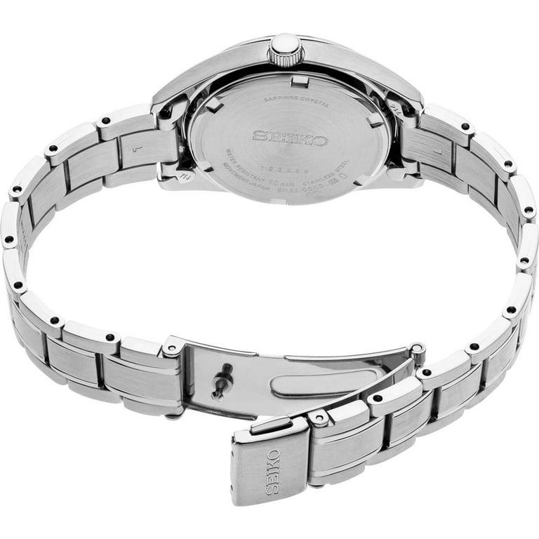 【SEIKO】Essentials Quartz Silver Dial Ladies Watch Seiko Essentials Quartz Silver Dial Ladies Watch SUR633
