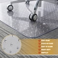 thumbnail image 5 of BesWin Office Chair Mat for Carpet, 36" x 48" Clear Heavy Duty Computer Chair Mat, Under Desk Protector Carpeted Floors Mat, Easy Chair Movement, Ship Flat, 5 of 9