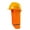 Fluorescent orange, variant on Sun Protective Helmet Sunshade Comfortable Neck Guard for Various Head Size with Reflective Stripes for Safety Hard Hat