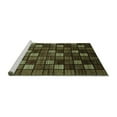 thumbnail image 2 of Ahgly Company Machine Washable Indoor Rectangle Oriental Turquoise Blue Modern Area Rugs, 8' x 10', 2 of 4