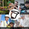thumbnail image 7 of Uxcell Full Safety Face Shields, Anti Fogging Full Safety Face Protection Face Shields Brown, 7 of 7